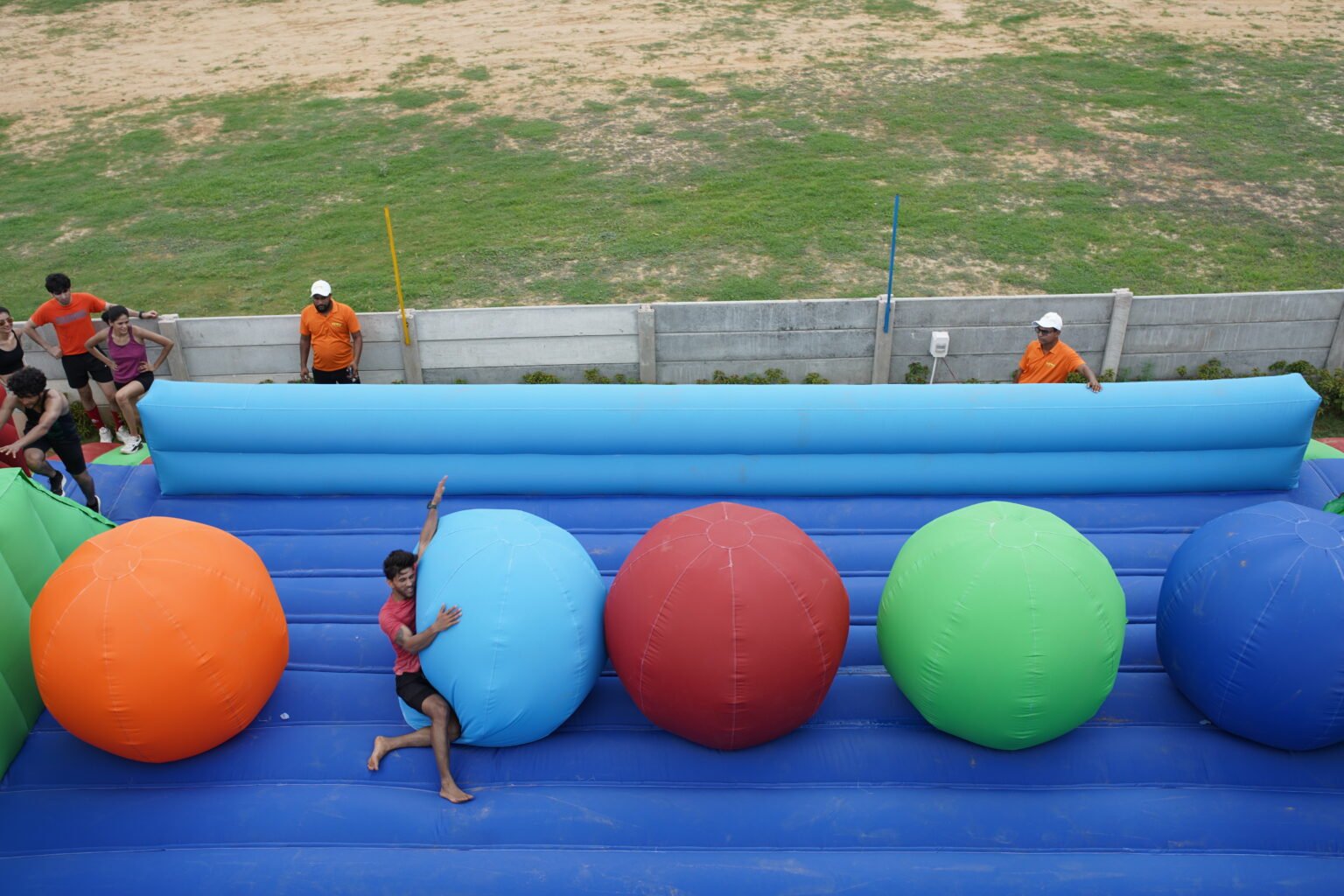 Human Foosball at Elevate Adventure Park, Gurugram