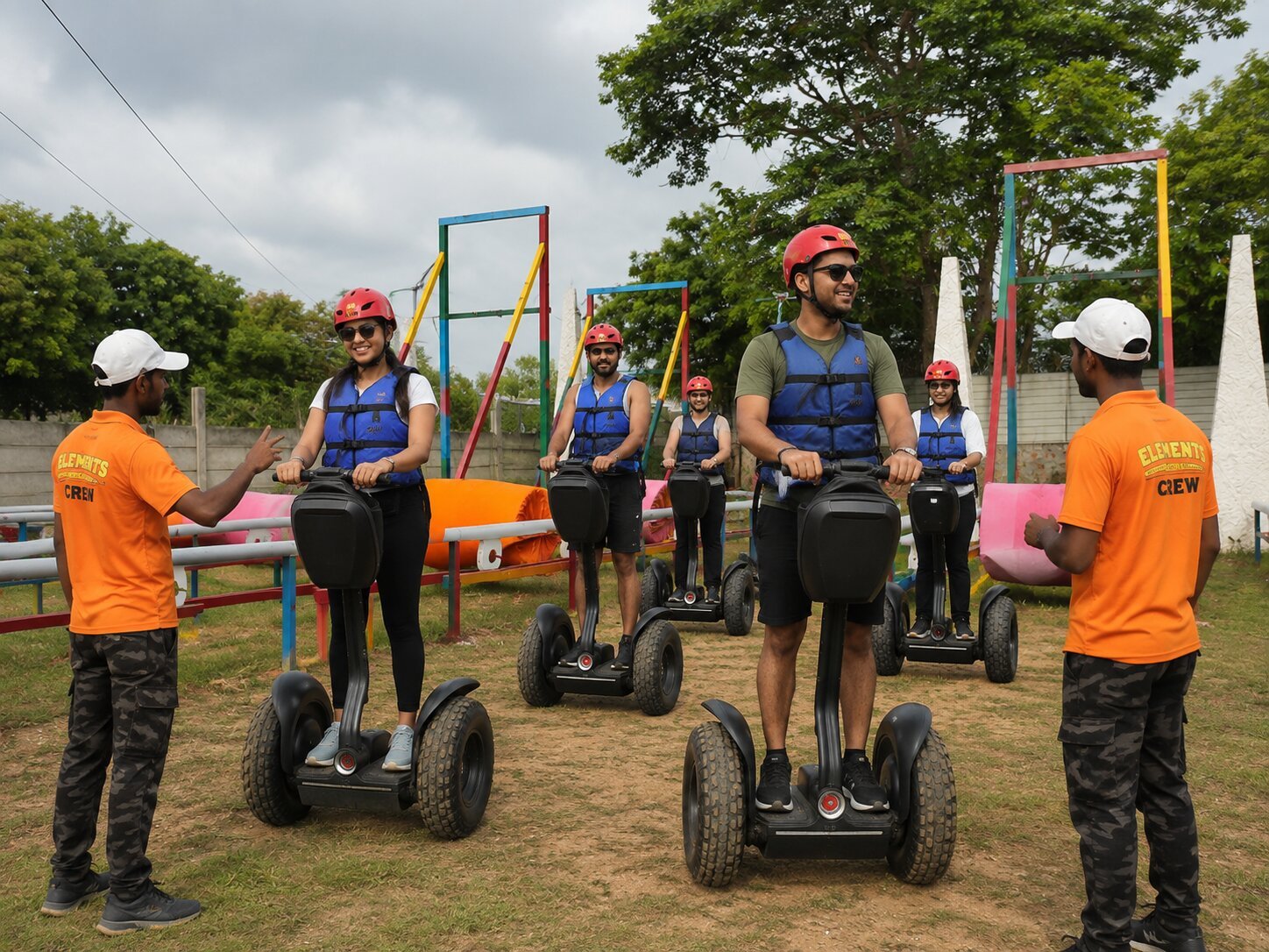 Segway at Elevate Adventure Park, Gurugram