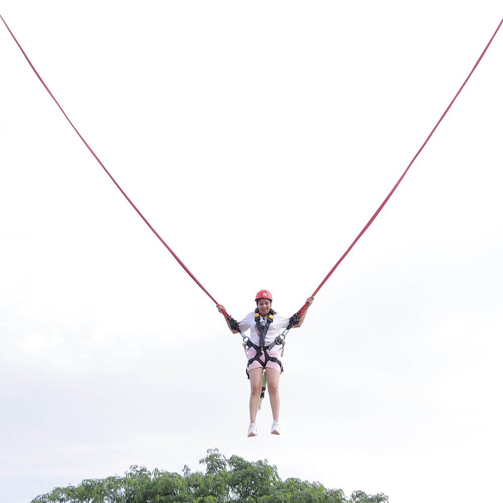 Slingshot at Elevate Adventure Park, Gurugram