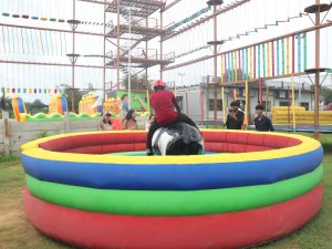 Bull ride activity in gurgaon