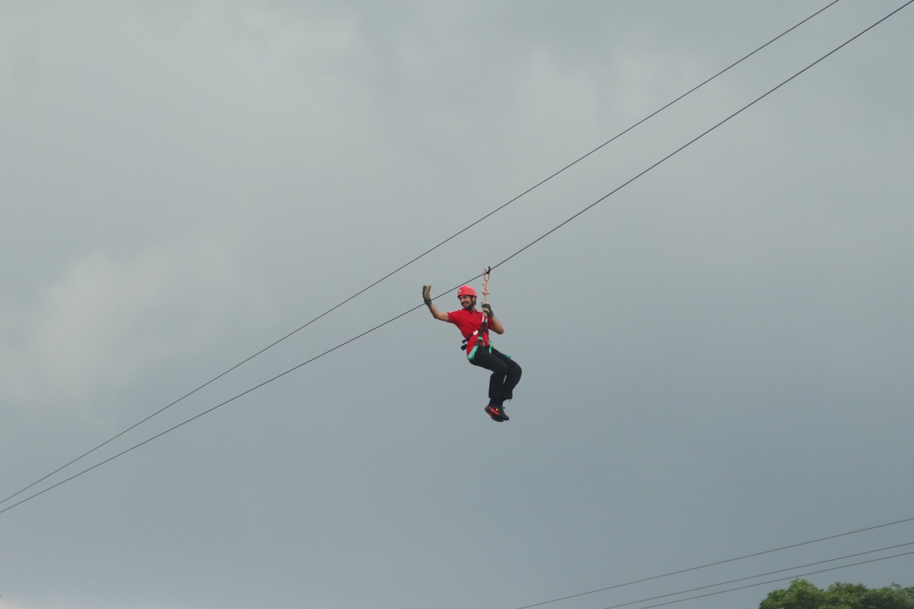 Zip Line adventure in delhi ncr