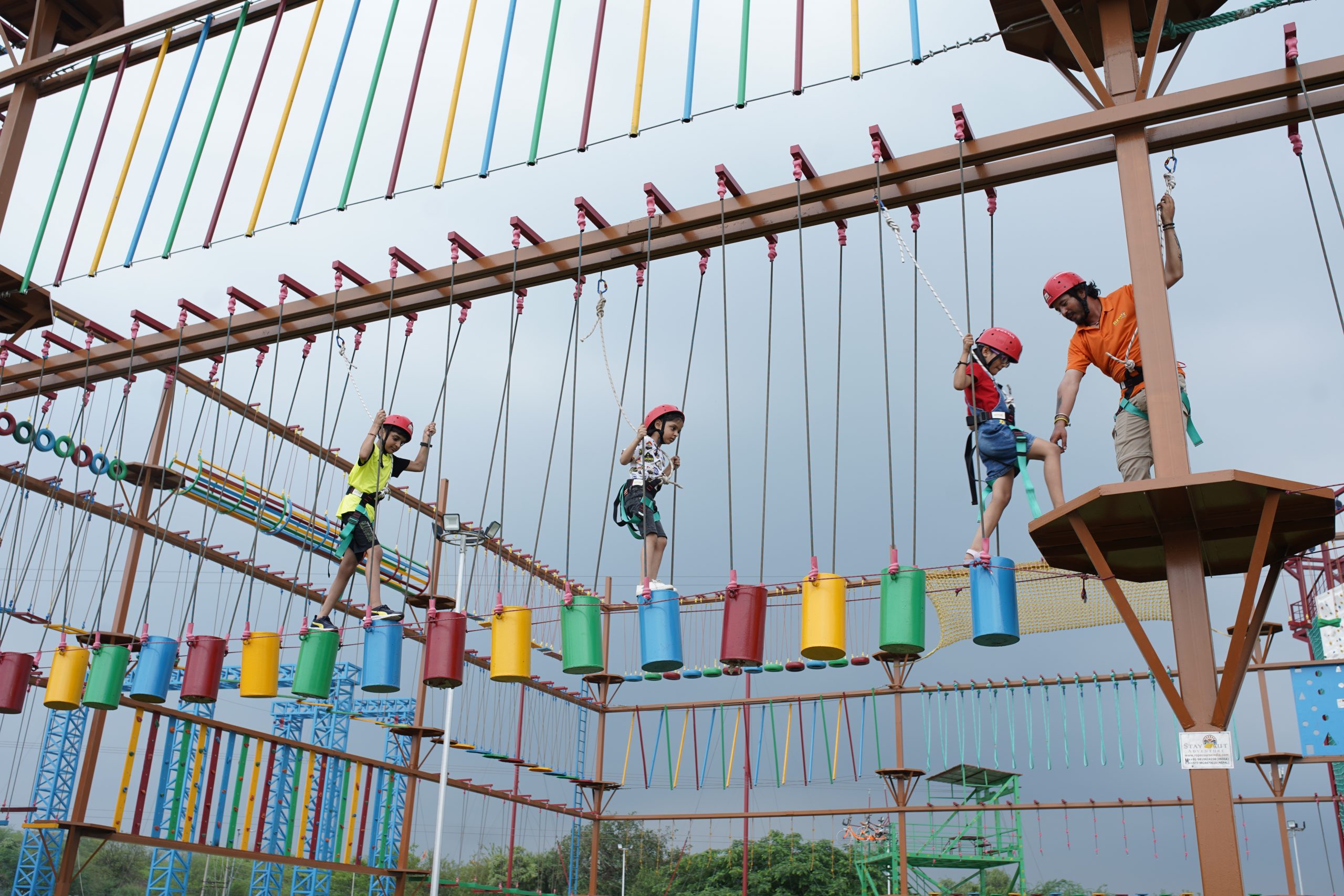 Outdoor Rope Course Activity in Delhi NCR