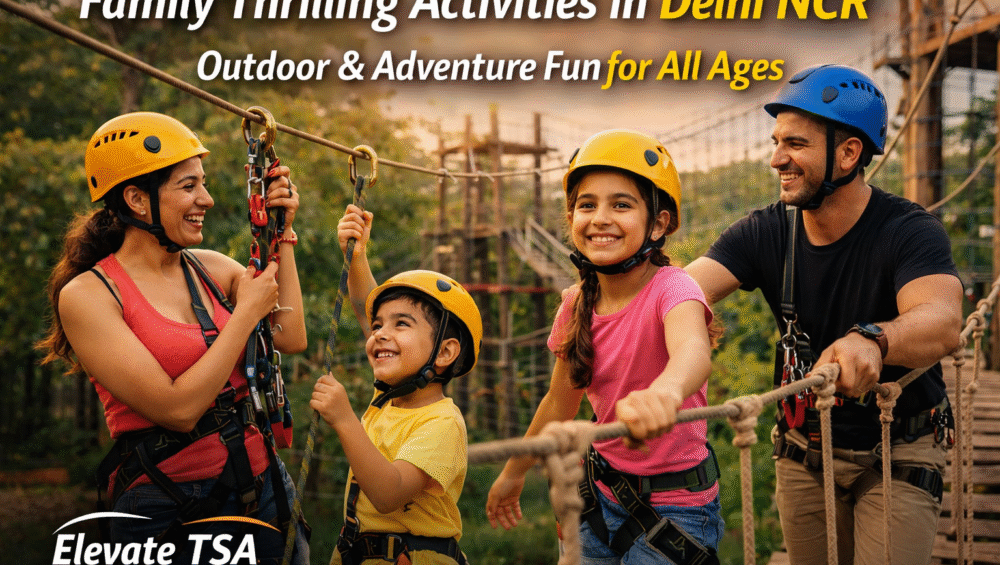 best family thrilling activities in Delhi NCR